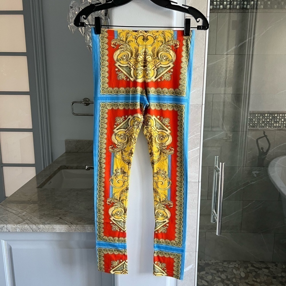 Versace Barocco Goddess Leggings